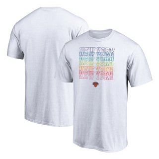 ニューヨークニックス ファナティクス ブランド チーム シティ プライド Tシャツ - ホワイト サムネイル