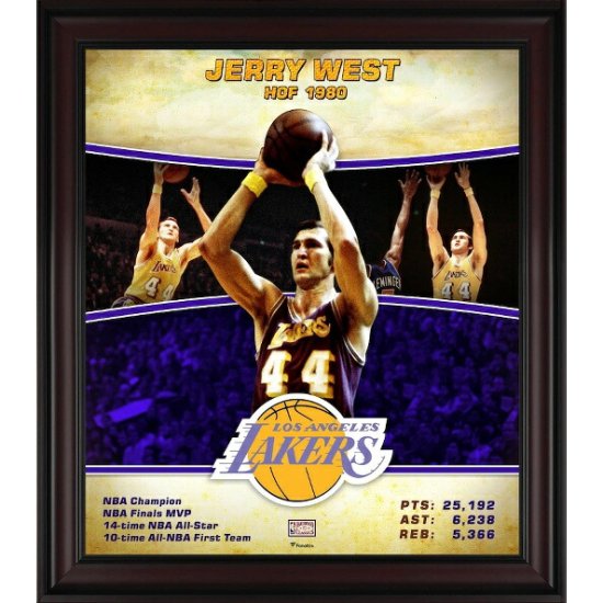 貴重初期/299 Insert Gold Record 11 Panini GS Jerry West ジェリー・ウェスト NBA Lakers バスケ HOF Allstar 優勝 The 50th レイカーズ