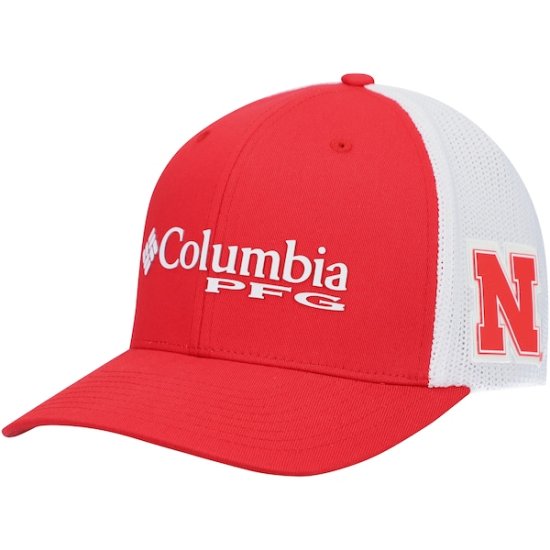 Nebraska Huskers Columbia PFG ʥåץХå Ĵǽ ϥå - S ᡼