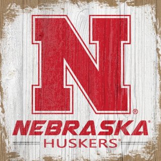 Nebraska Huskers 6'' x 6''   ֥å ͥ
