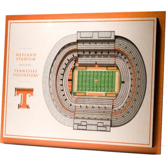 Tennessee Volunteers 17'' x 13'' 5-Layer View ᡼