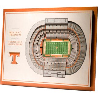 Tennessee Volunteers 17'' x 13'' 5-Layer View ͥ