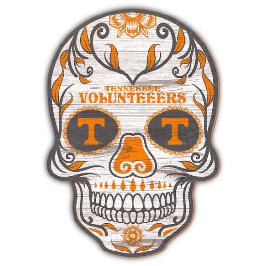 Tennessee Volunteers 12'' Sugar Skull  ᡼