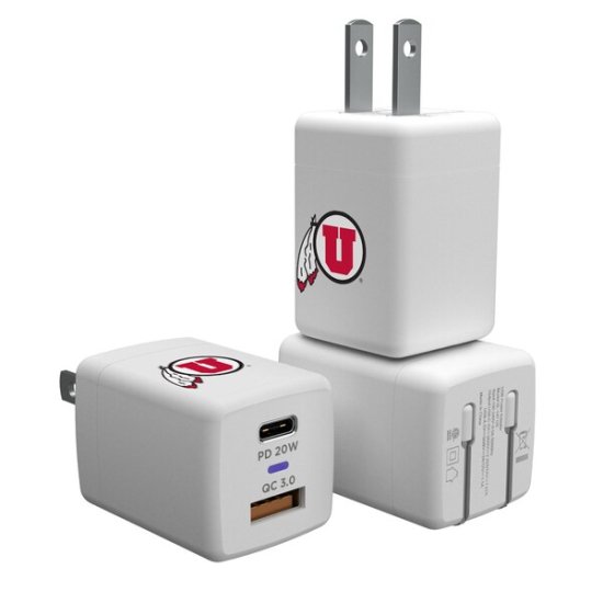 Utah Utes USB A/C Charger ᡼