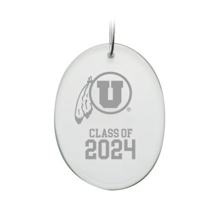 Utah Utes Class  2024 2.75'' x 3.75'' Oval 饹  ͥ