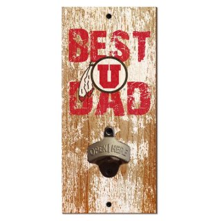 Utah Utes 5'' x 12'' Best Dad ȴ ͥ