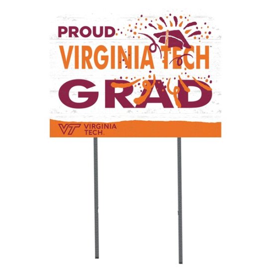 Virginia ƥå Hokies 18'' x 24'' ץud Grad Yard  ᡼