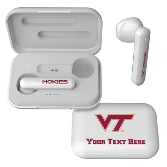 Virginia ƥå Hokies ѡʥ饤 ȥ롼 磻쥹 Earbuds ᡼