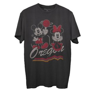 ポートランドトレイルブレイザーズ Junk Food Disney Mickey & Minnie 2020/21 シティ エディション Tシャツ - ブラック サムネイル