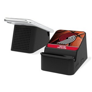 ポートランドトレイルブレイザーズ バスケットボール デザイン ワイヤレス Charging Stアットiオン & ブルーtooth スピーカー サムネイル