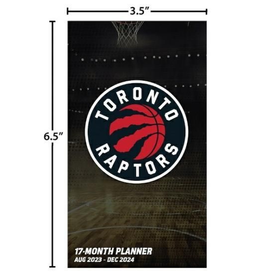 トロントラプターズ 2023-24 17-Mオンth ポケット Planner - NBA トロントラプターズ 2023-24 17-Mオンth ポケット Planner - NBA