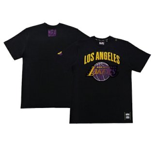  ロサンゼルス・レイカーズ NBA x ツー Hype ユニセックス Culture & フープ Tシャツ-ブラック サムネイル