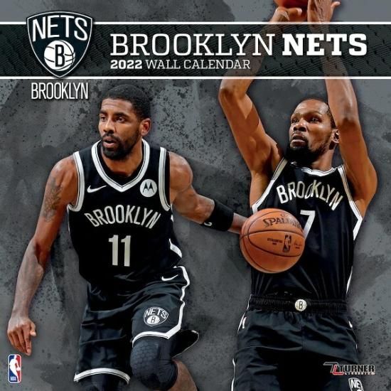 ブルックリンネッツ 2022 ウォールカレンダー - NBAグッズ