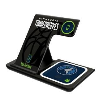 ミネソタティンバーウルブズ (入れたい「文字」を備考欄に記入) 3-in-1 Charging St