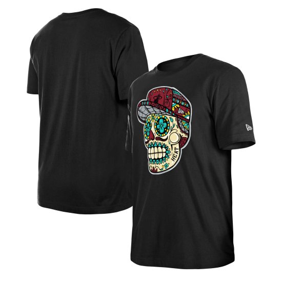 ޥߥҡ ˥塼ʥ˥塼New Eraˡ ˥å Sugar Skull T - ֥å ᡼2