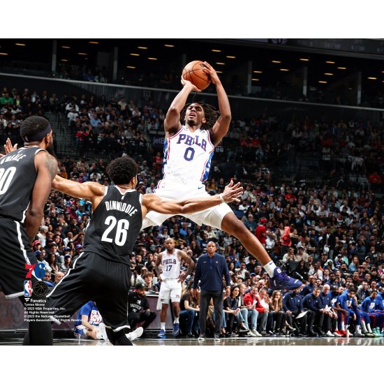 Tyrese Maxey եǥե֥ƥ Unsigned եʥƥ ƥå 塼ƥ vs. ͥås in  4  the 2023 NBA ᡼