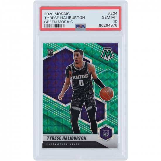 Tyrese Haliburt ȥ󥰥 2020-21 ѥˡ ⥶꡼ Prizm #204 PSA ƥååed 10 롼 _ONLY_1_L ᡼