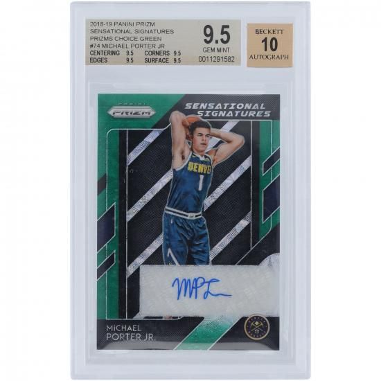 ޥ롦ݡ˥.. ǥСʥå ľɮ 2018-19 ѥˡ Prizm 祤 ꡼ Prizm #SS-MPJ #5/8 BGS ƥååed 9 ᡼