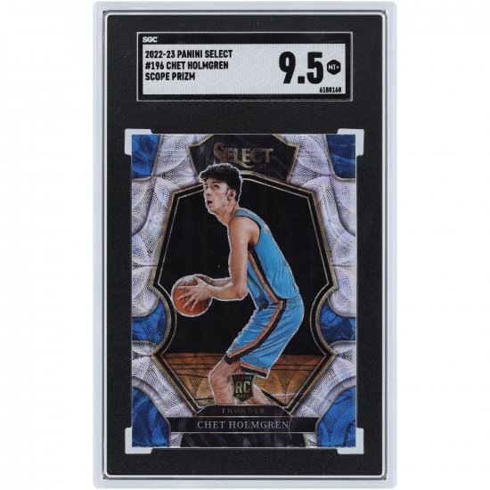 Chet Holmgren ۥޥƥ 2022-23 ѥˡ 쥯 Scope Prizm #196 SGC ƥååed 9.5 롼 _ONLY_1_ ᡼