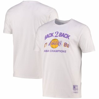 󥼥륹쥤 Back 2 Back Lakers T By ߥåͥ - ۥ磻 -  ͥ