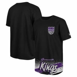 サクラメントキングス ニューエラ(New Era) スポーツ クラシック Tシャツ - ブラック