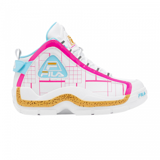 Wmns Grant Hill 2 'Pink Glo Grid' ᡼