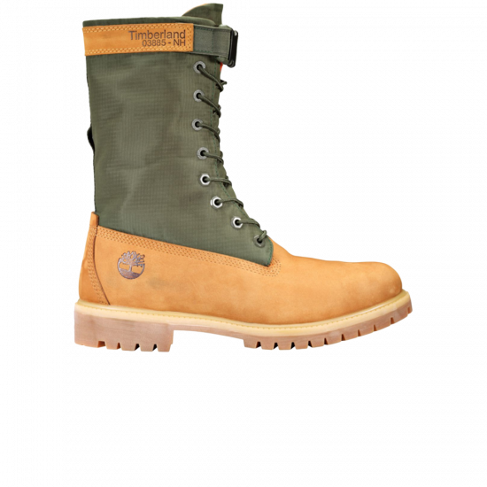 6 Inch Premium Gaiter Boot 'Wheat Green' ᡼