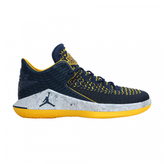 Air Jordan 32 Low PF 'Michigan Wolverines' ᡼