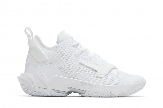 Jordan Why Not Zer0.4 'Triple White' ᡼