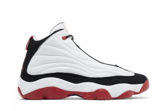 Jordan Pro Strong 'White Black Gym Red' ᡼