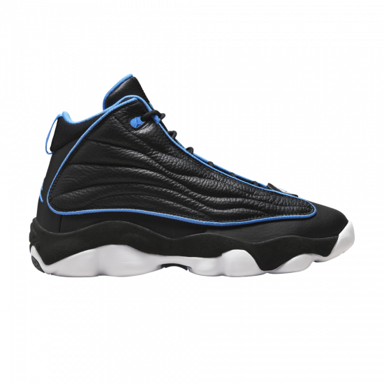 Jordan Pro Strong 'Black University Blue' ᡼