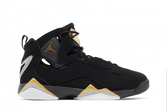 Jordan True Flight 'Black Metallic Gold' ᡼