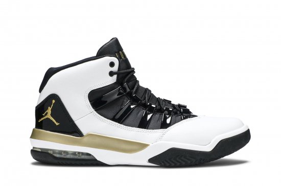 Jordan Max Aura 'White Black Gold' ᡼