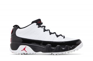 Air Jordan 9 Low Golf 'White Black True Red' ͥ