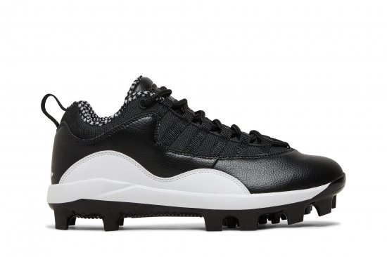 Air Jordan 10 Retro MCS Low 'Black White' ᡼