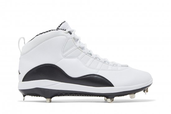 Air Jordan 10 Retro Metal 'White Black' ᡼