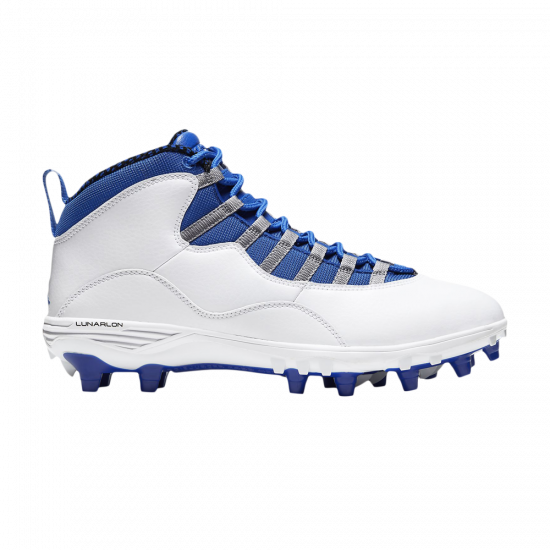 Jordan 10 TD Mid 'White Game Royal' ᡼