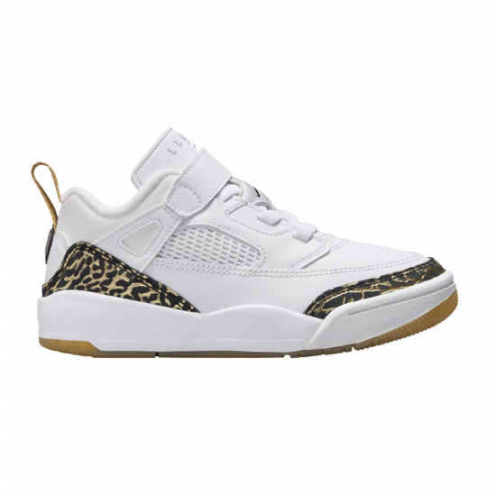 Jordan Spizike Low PS 'White Black Metallic Gold' ᡼