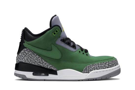 Air Jordan 3 Retro 'Tinker - Oregon Ducks' PE ᡼