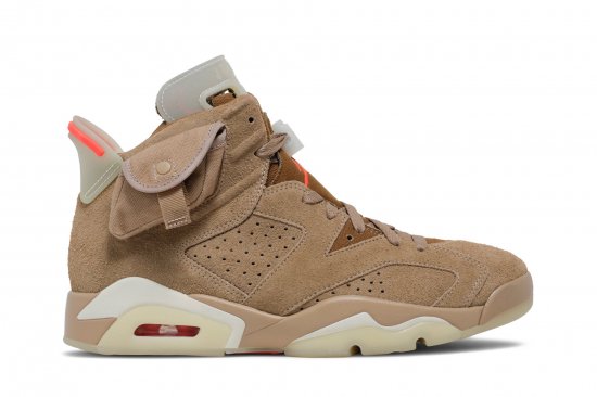 Travis Scott x Air Jordan 6 Retro 'British Khaki' ᡼