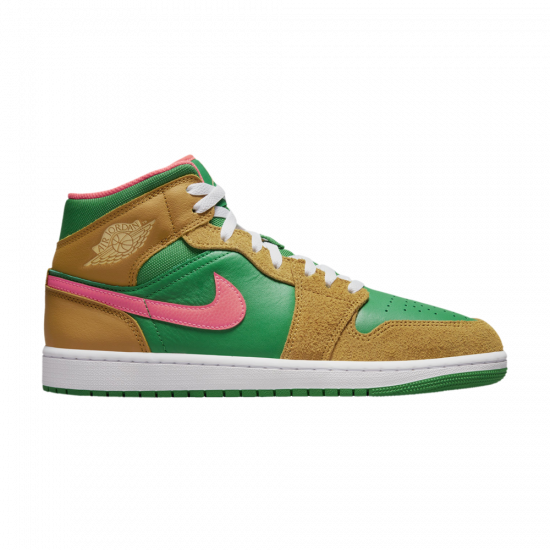 Air Jordan 1 Mid SE 'Wheat Watermelon' ᡼