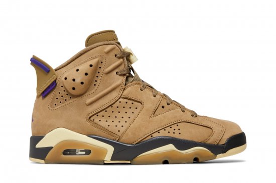 Wmns Air Jordan 6 Retro GORE-TEX 'Brown Kelp' ᡼