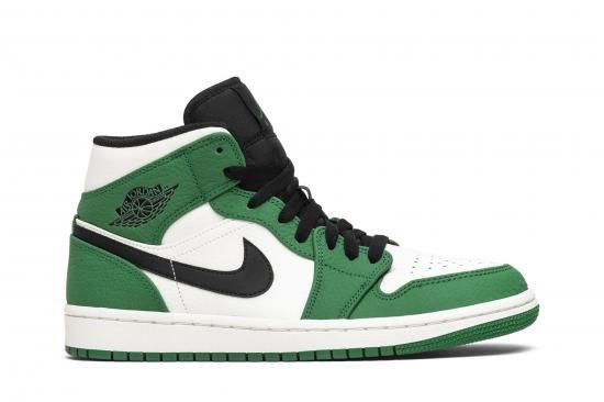 Air Jordan 1 Mid 'Pine Green' ᡼