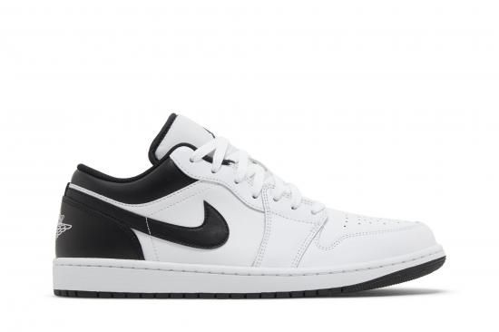 Air Jordan 1 Low 'White Black' ᡼