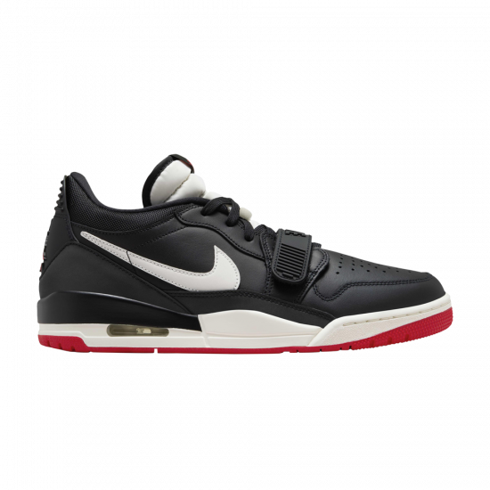 Jordan Legacy 312 Low 'Black Sail University Red' ᡼