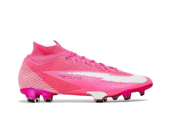 Kylian Mbapp x Mercurial Superfly 7 Elite FG 'Pink Panther' ᡼