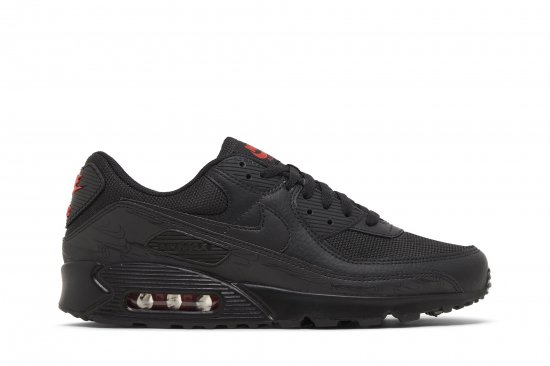 Air Max 90 'Black Red Reflective' ᡼