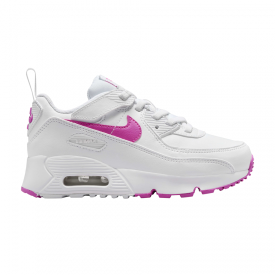 Air Max 90 EasyOn PS 'White Laser Fuchsia' ᡼