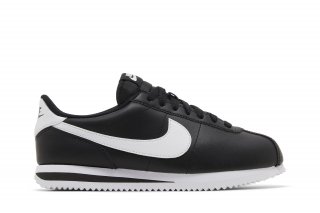 Wmns Cortez Leather 'Black White' ͥ