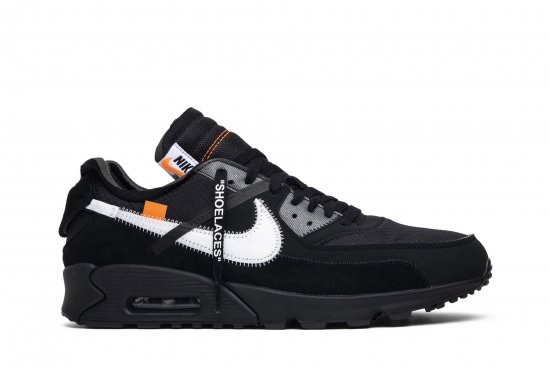 Off-White x Air Max 90 'Black' ᡼